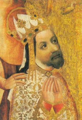 Charles IV Luxembourg Holy Roman Emperor ca. 1370 reigned 1346-1378 Master Theodoric Prague
